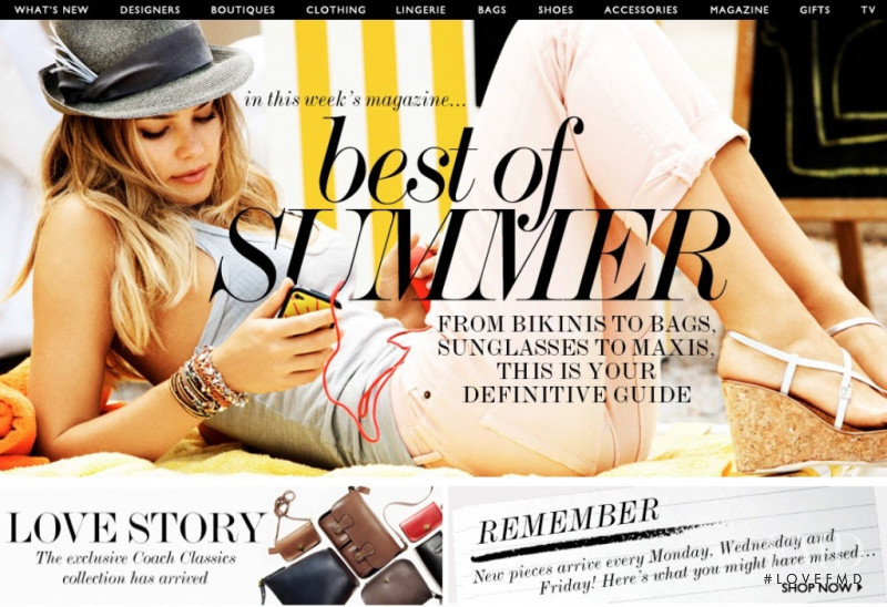 Tori Praver featured in  the Net-a-Porter The Vacation Diaries lookbook for Summer 2011