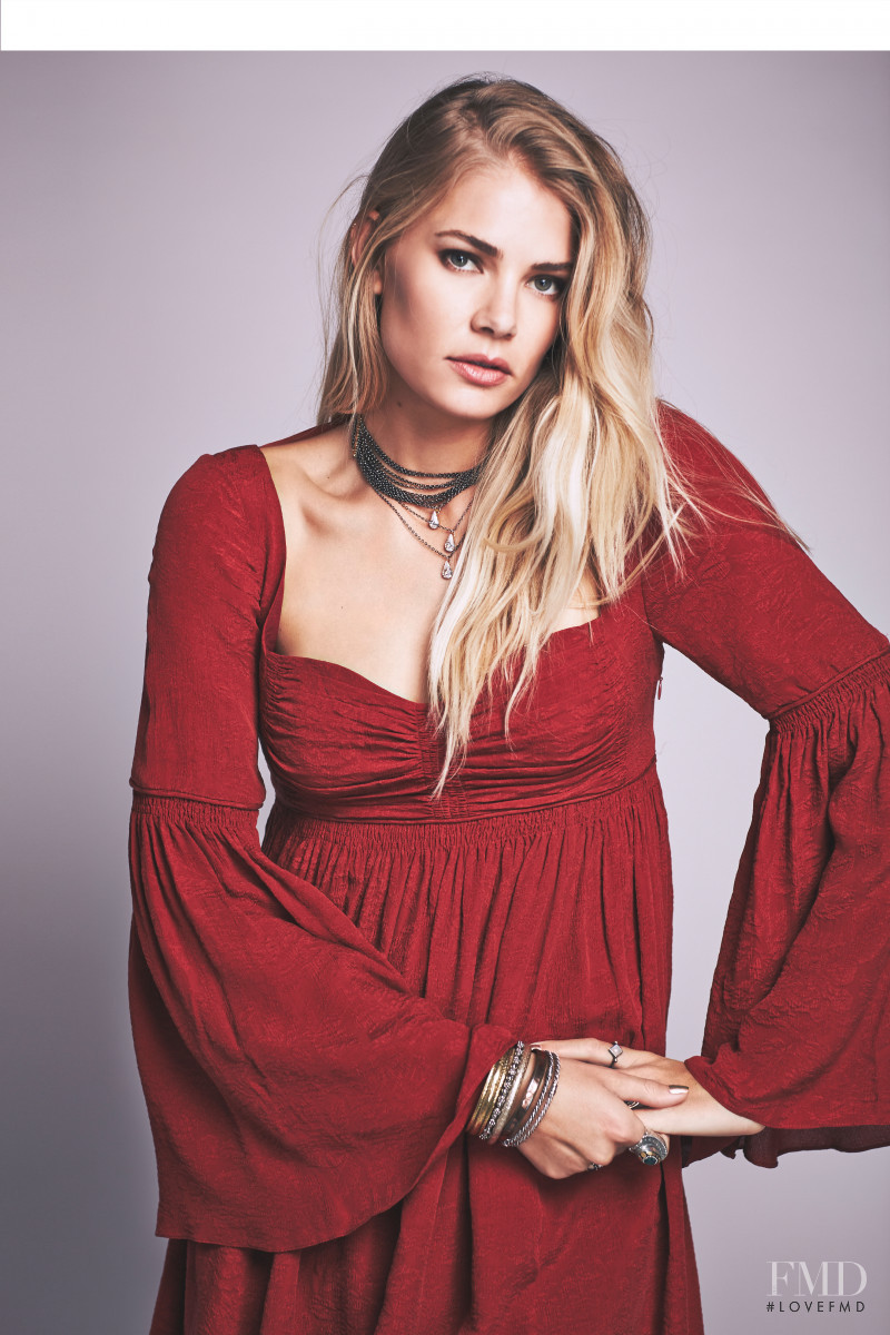 Tori Praver featured in  the Free People catalogue for Autumn/Winter 2015