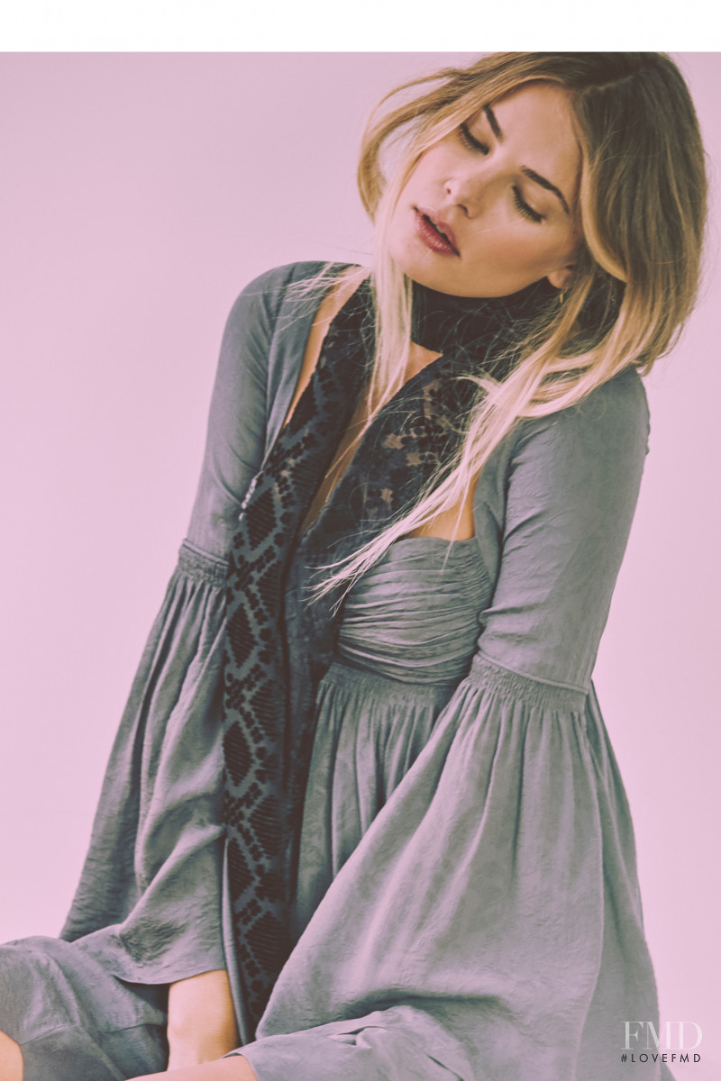 Tori Praver featured in  the Free People catalogue for Autumn/Winter 2015