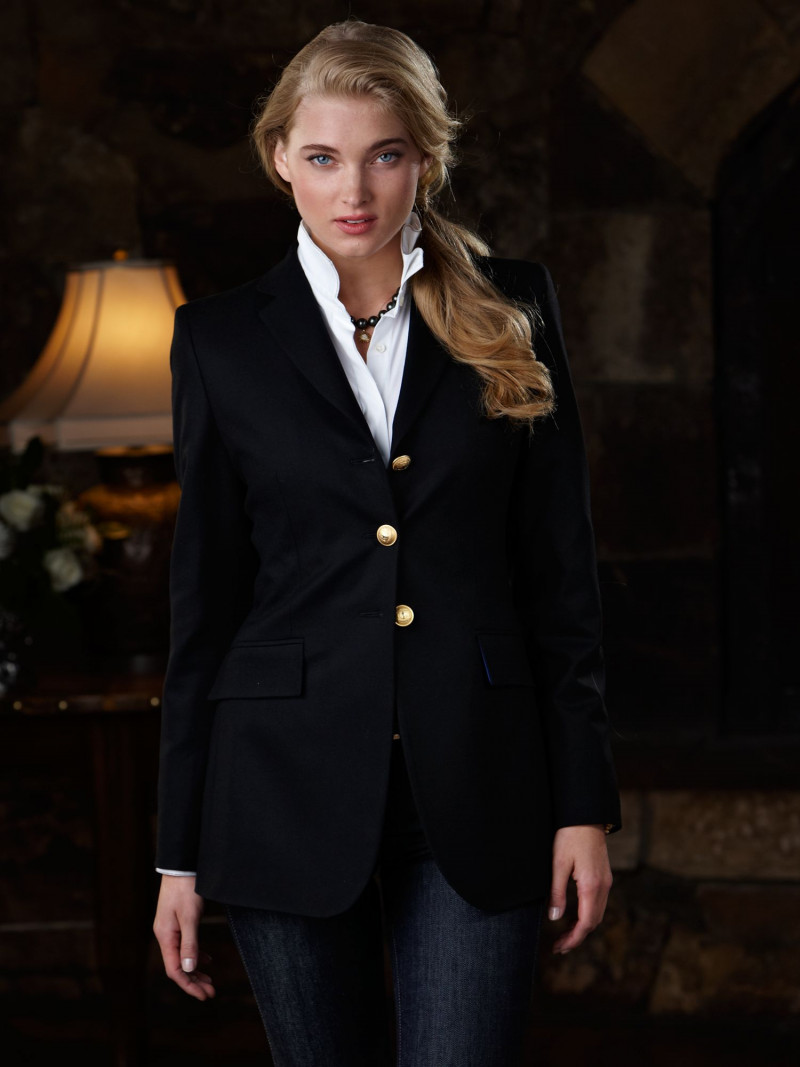 Elsa Hosk featured in  the Gorsuch lookbook for Autumn/Winter 2010