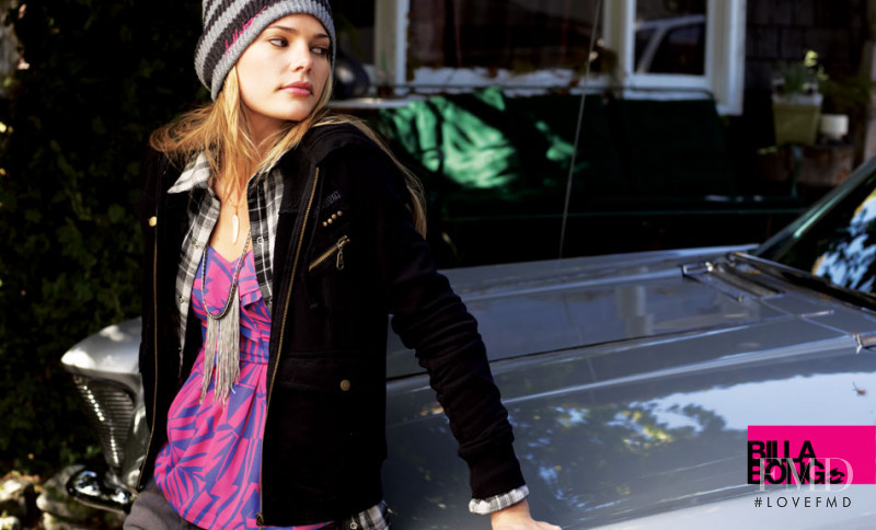 Tori Praver featured in  the Billabong advertisement for Autumn/Winter 2009