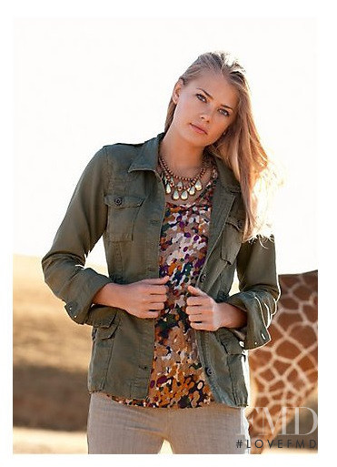 Tori Praver featured in  the Eddie Bauer catalogue for Spring/Summer 2012