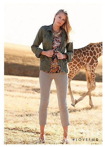 Tori Praver featured in  the Eddie Bauer catalogue for Spring/Summer 2012