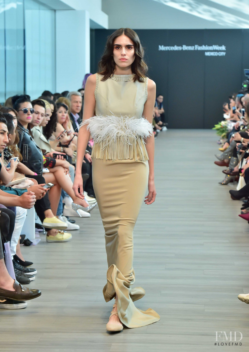 Alejandra Infante featured in  the Fashion Week Academy fashion show for Spring/Summer 2018
