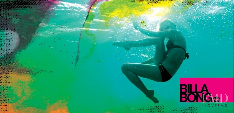 Tori Praver featured in  the Billabong advertisement for Spring/Summer 2009