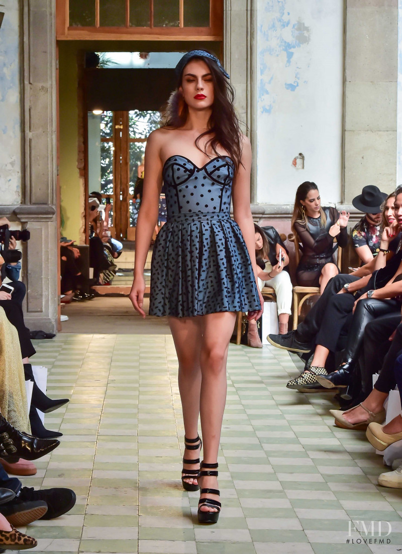 Alejandra Aceves featured in  the Maya Hansen fashion show for Spring/Summer 2018