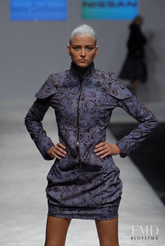 Sofija Milosevic featured in  the Irena Grahovac fashion show for Autumn/Winter 2008