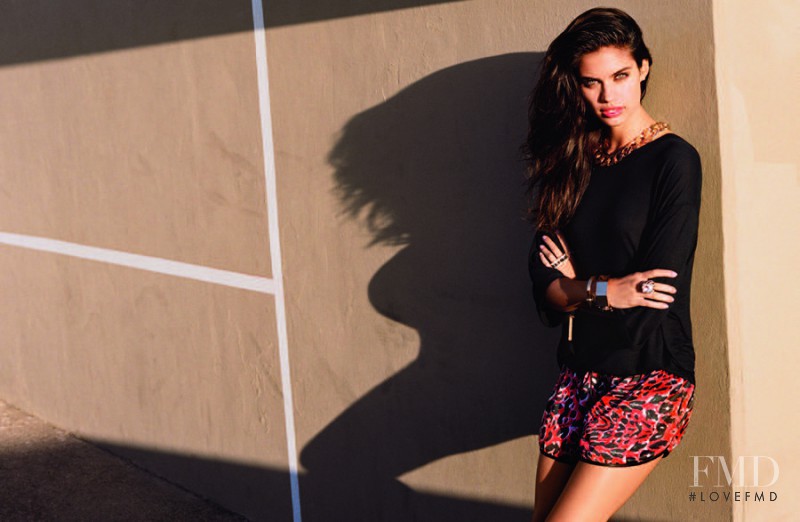 Sara Sampaio featured in  the River Island advertisement for Spring/Summer 2014