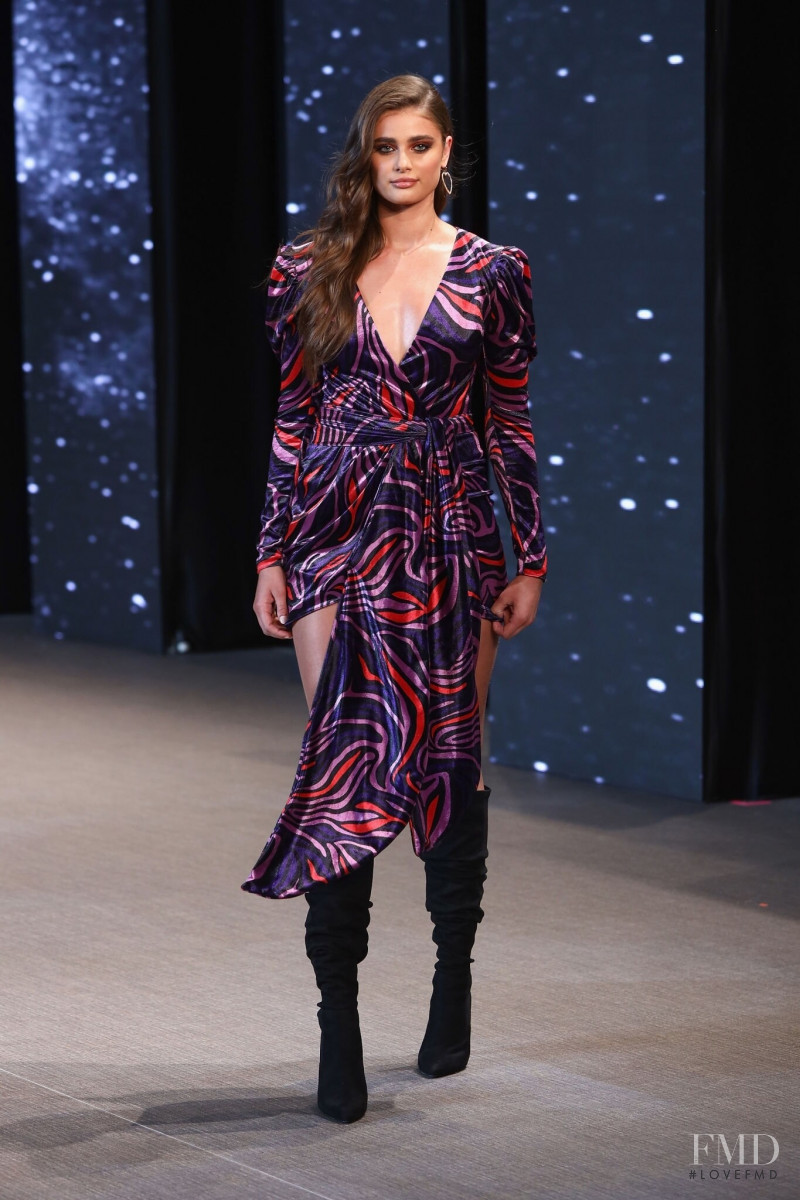 Taylor Hill featured in  the Liverpool fashion show for Autumn/Winter 2019