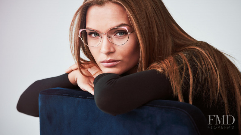 Josephine Skriver featured in  the Victoria\'s Secret Eyewear advertisement for Autumn/Winter 2019