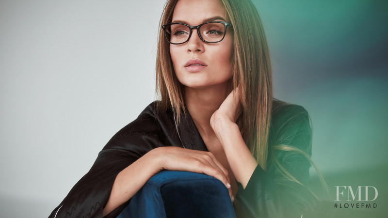 Josephine Skriver featured in  the Victoria\'s Secret Eyewear advertisement for Autumn/Winter 2019