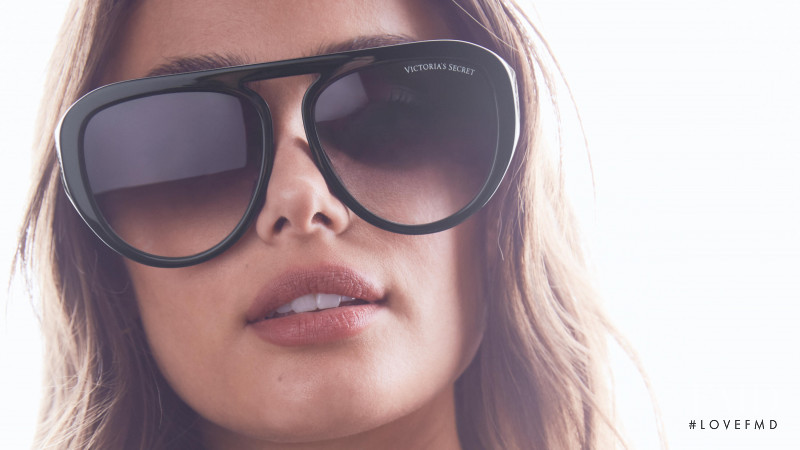 Taylor Hill featured in  the Victoria\'s Secret Eyewear advertisement for Autumn/Winter 2019
