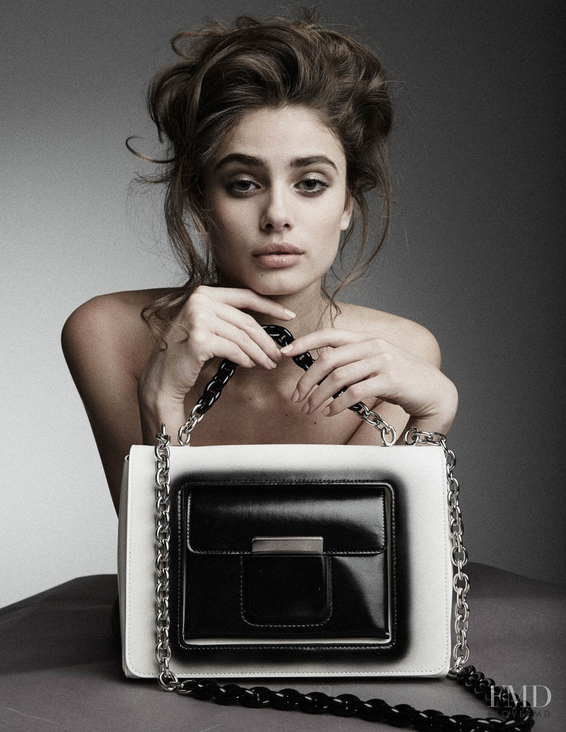 Taylor Hill featured in  the Neiman Marcus lookbook for Autumn/Winter 2015