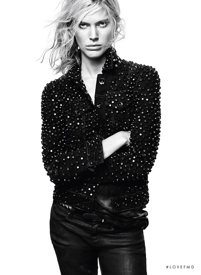 Iselin Steiro featured in  the Replay advertisement for Spring/Summer 2014