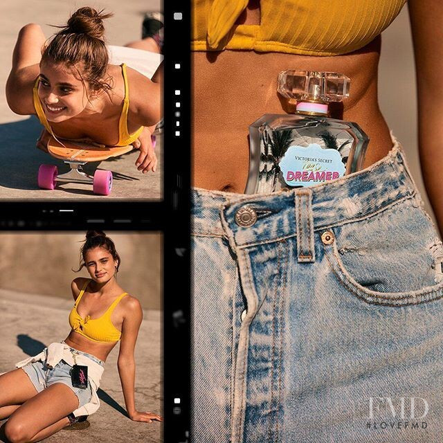 Taylor Hill featured in  the Victoria\'s Secret Swim catalogue for Spring/Summer 2019