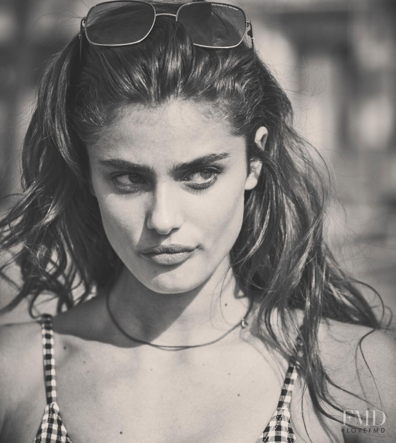 Taylor Hill featured in  the Victoria\'s Secret Swim catalogue for Spring/Summer 2019
