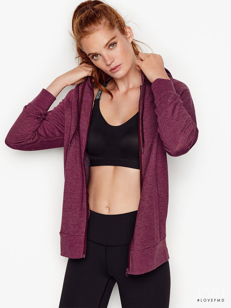 Alexina Graham featured in  the Victoria\'s Secret VSX catalogue for Autumn/Winter 2018