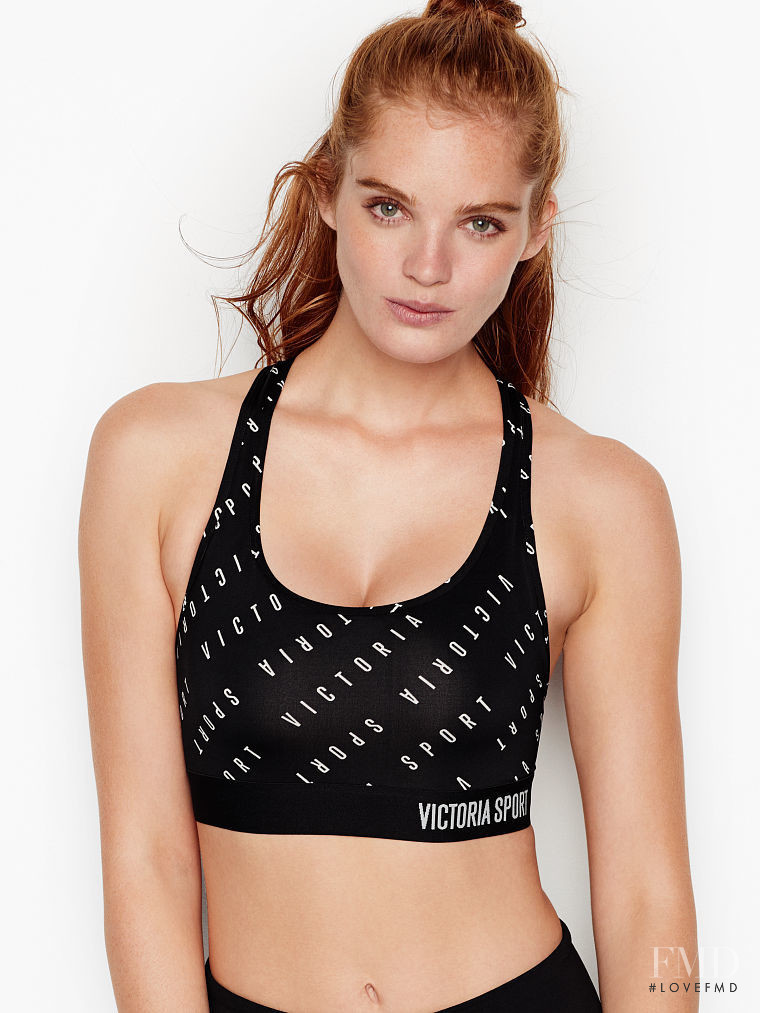 Alexina Graham featured in  the Victoria\'s Secret VSX catalogue for Autumn/Winter 2018