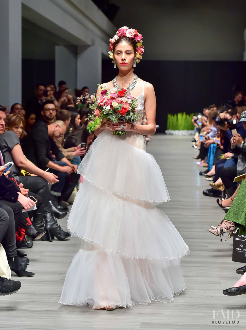 Iliana Ruiz featured in  the Lydia Lavin fashion show for Spring/Summer 2018
