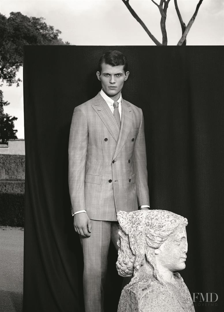 Brioni advertisement for Spring/Summer 2014