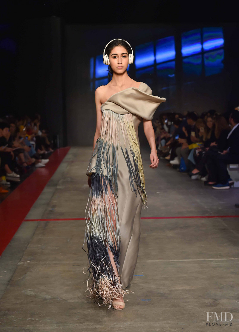 Edna Hernandez featured in  the Centro. fashion show for Autumn/Winter 2018