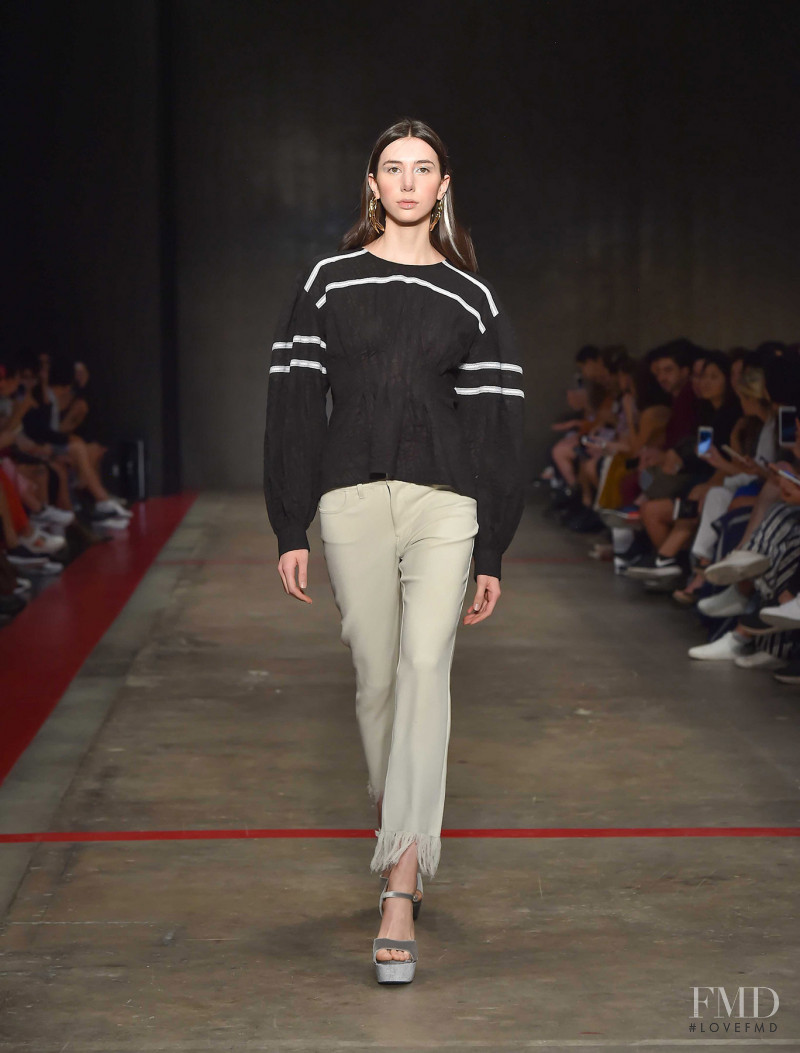 Cristina Torres featured in  the Armando Takeda fashion show for Autumn/Winter 2018