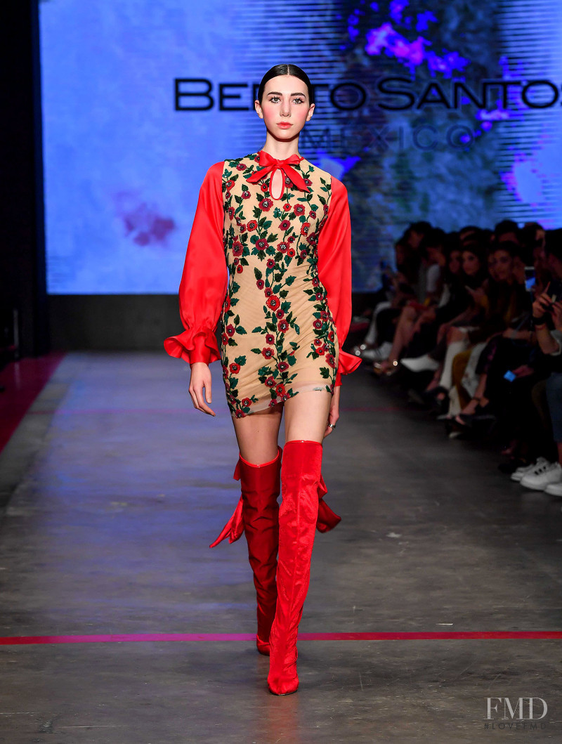 Cristina Torres featured in  the Benito Santos fashion show for Autumn/Winter 2018