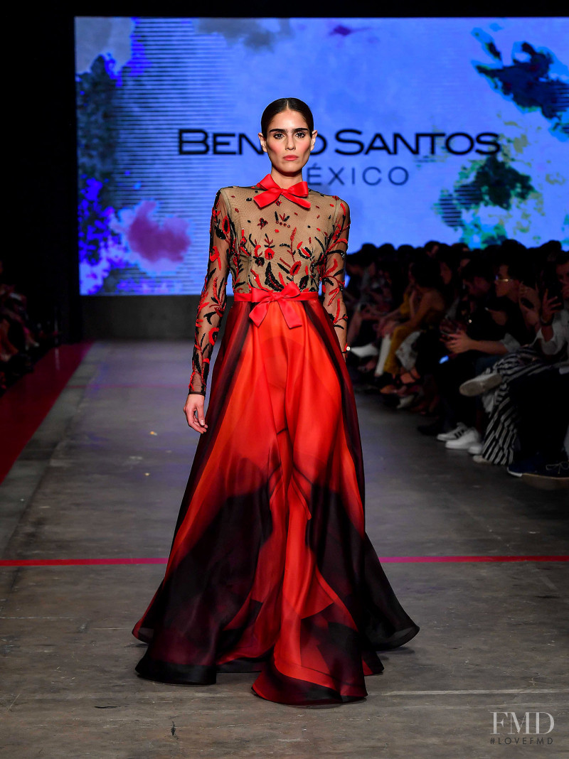 Alejandra Infante featured in  the Benito Santos fashion show for Autumn/Winter 2018