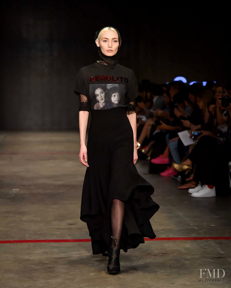 Annie van Rickley featured in  the Alexia Ulibarri fashion show for Autumn/Winter 2018