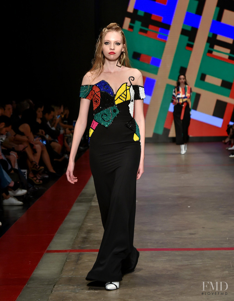 Alejandra Velasco featured in  the Vero Diaz fashion show for Autumn/Winter 2018