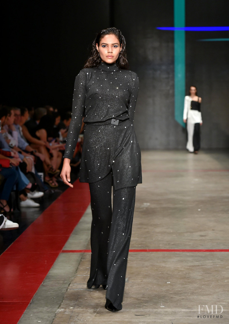 Cindy Gradilla featured in  the Vero Diaz fashion show for Autumn/Winter 2018