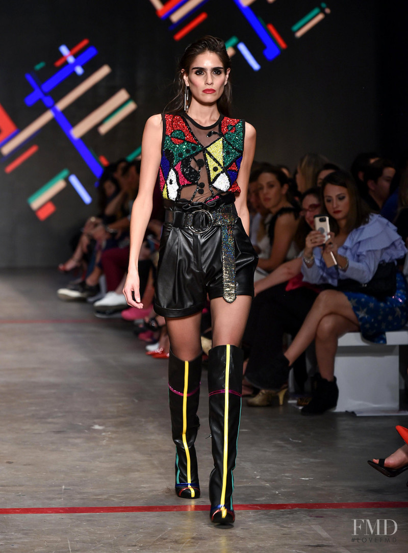 Alejandra Infante featured in  the Vero Diaz fashion show for Autumn/Winter 2018