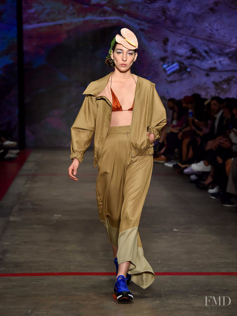 Andrea Carrazco featured in  the Cynthia Buttenklepper fashion show for Autumn/Winter 2018