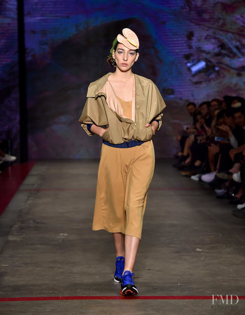 Andrea Carrazco featured in  the Cynthia Buttenklepper fashion show for Autumn/Winter 2018