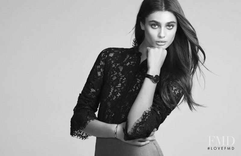 Taylor Hill featured in  the Daniel Wellington advertisement for Spring/Summer 2018