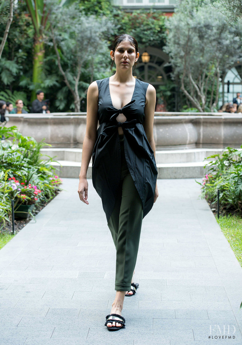 Ileana Ricaud featured in  the Sandra Weil fashion show for Spring/Summer 2019