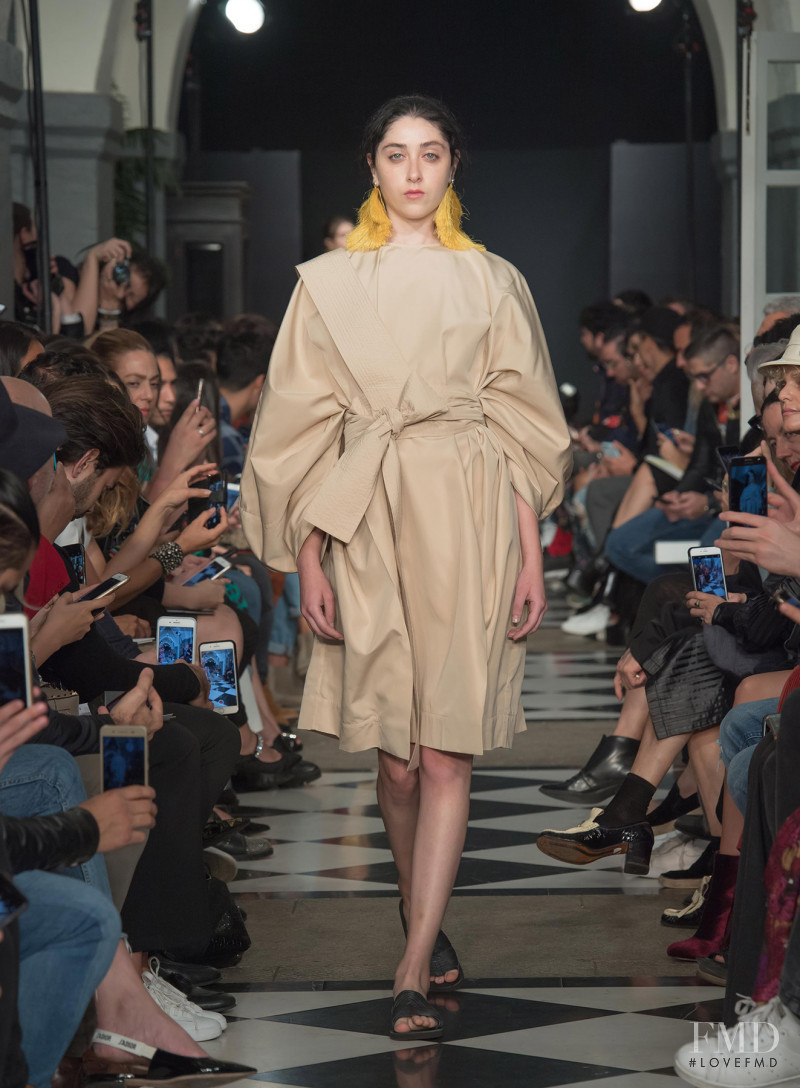 Anel Rodriguez featured in  the Julia Y Renata fashion show for Spring/Summer 2019