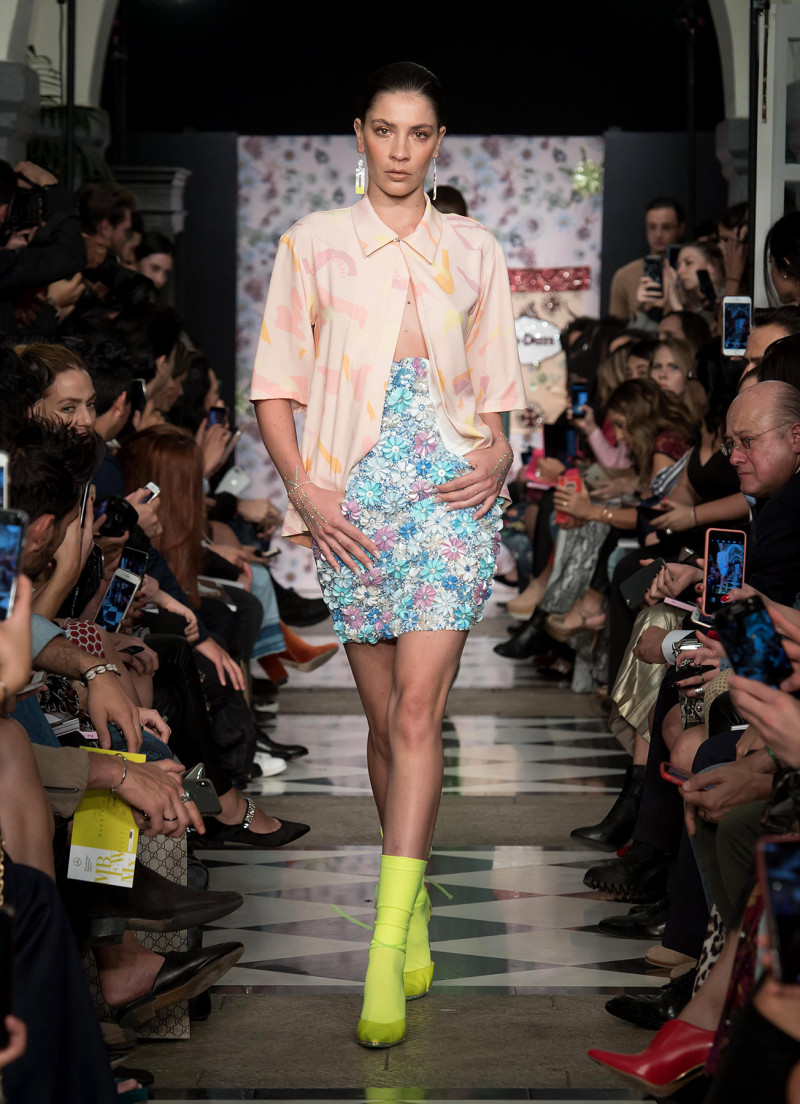 Bakuza Olguin featured in  the Alexia Ulibarri fashion show for Spring/Summer 2019