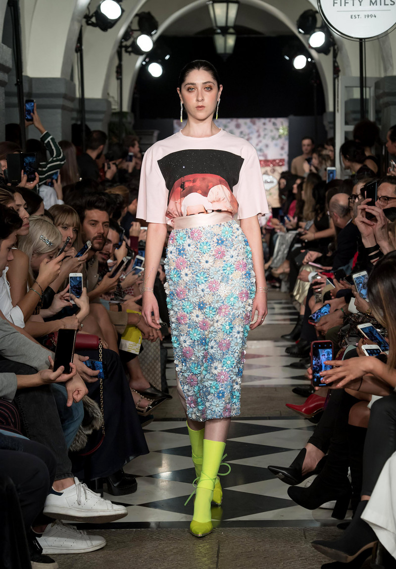 Anel Rodriguez featured in  the Alexia Ulibarri fashion show for Spring/Summer 2019