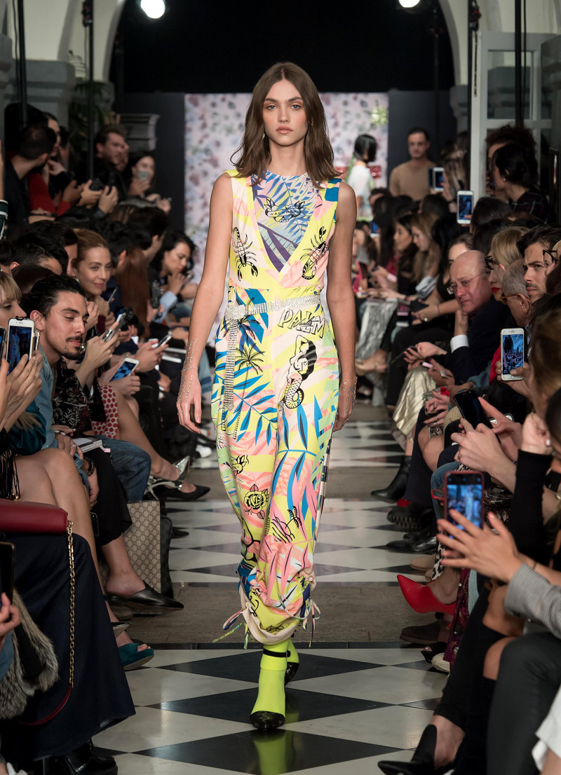 Krini Hernandez featured in  the Alexia Ulibarri fashion show for Spring/Summer 2019