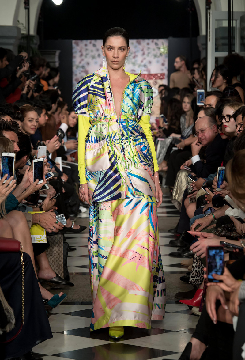 Bakuza Olguin featured in  the Alexia Ulibarri fashion show for Spring/Summer 2019