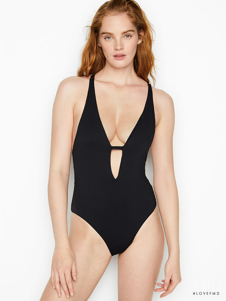 Alexina Graham featured in  the Victoria\'s Secret Swim catalogue for Spring/Summer 2020