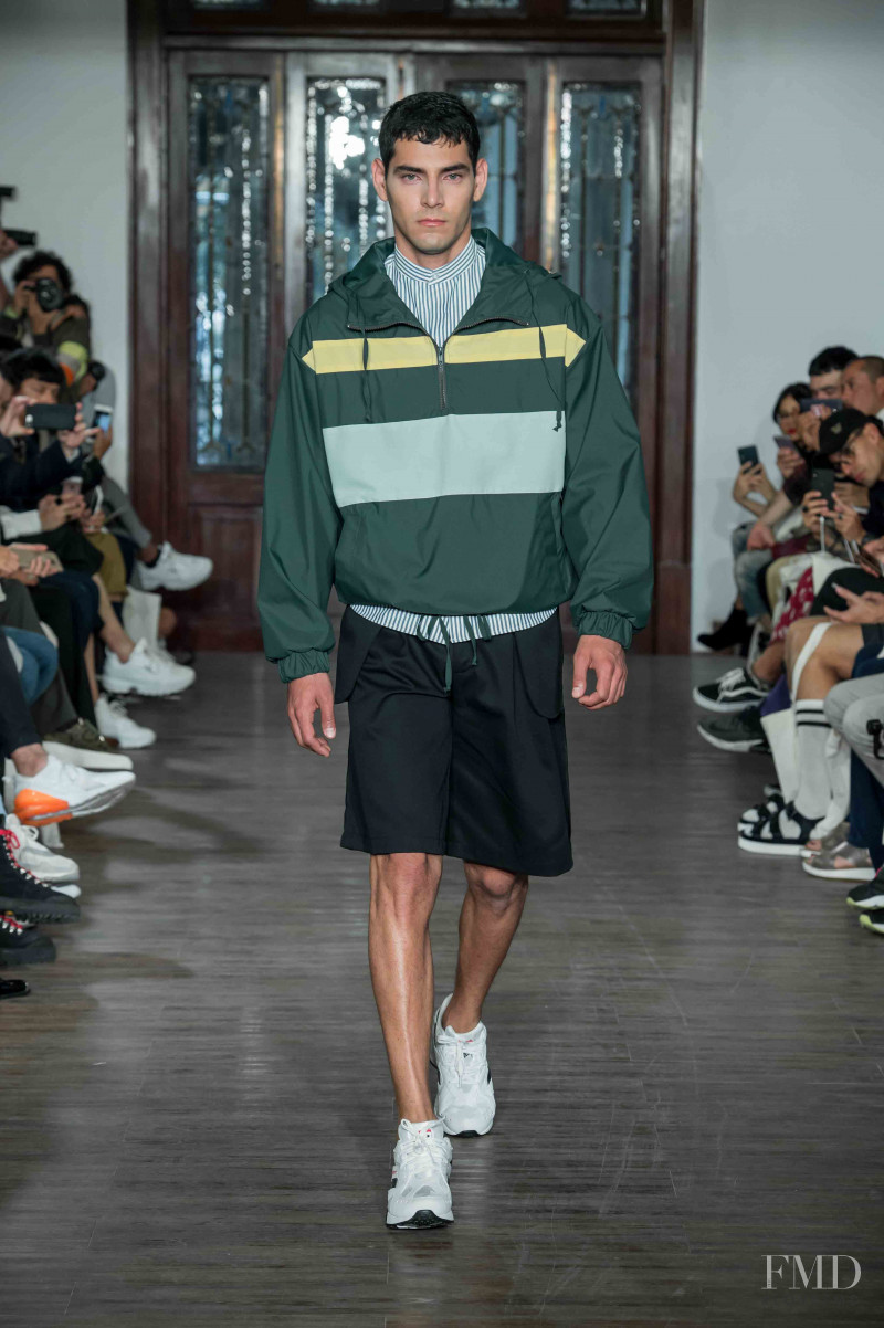 Rafael Sanchez featured in  the Boyfriend\'s Shirt fashion show for Spring/Summer 2019