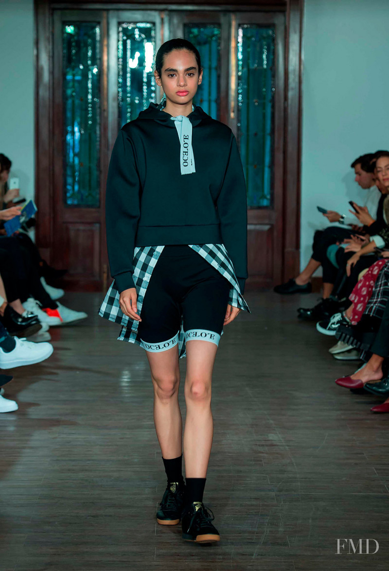 Isis Jimenez featured in  the Ocelote fashion show for Spring/Summer 2019
