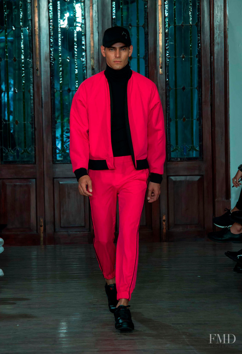 Rafael Sanchez featured in  the Ocelote fashion show for Spring/Summer 2019