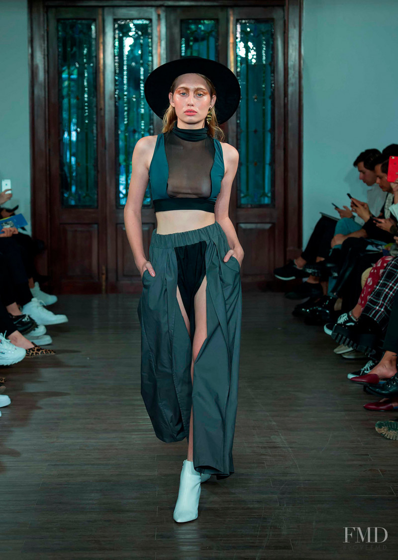 Emilia Bryan featured in  the Arkatha fashion show for Spring/Summer 2019