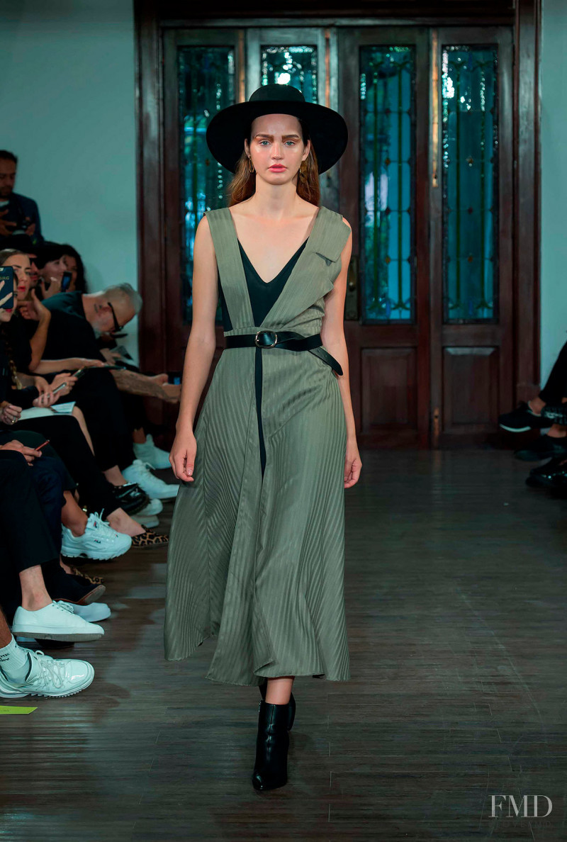 Karla Laviada featured in  the Arkatha fashion show for Spring/Summer 2019