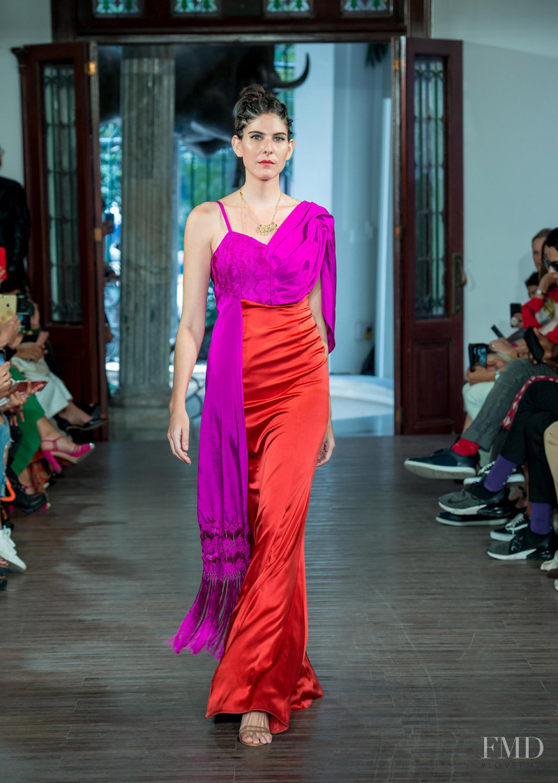 Ileana Ricaud featured in  the Lydia Lavin fashion show for Spring/Summer 2019