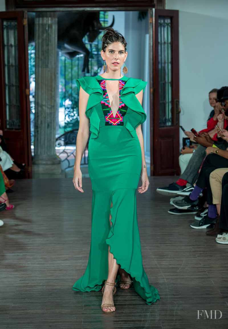 Ileana Ricaud featured in  the Lydia Lavin fashion show for Spring/Summer 2019