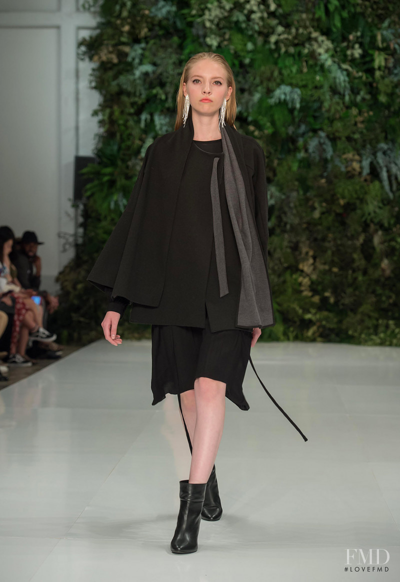 Alejandra Velasco featured in  the Julio Julio by Francisco Cancino fashion show for Spring/Summer 2019